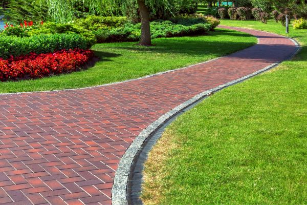 Brick Walkway Installation in Warren