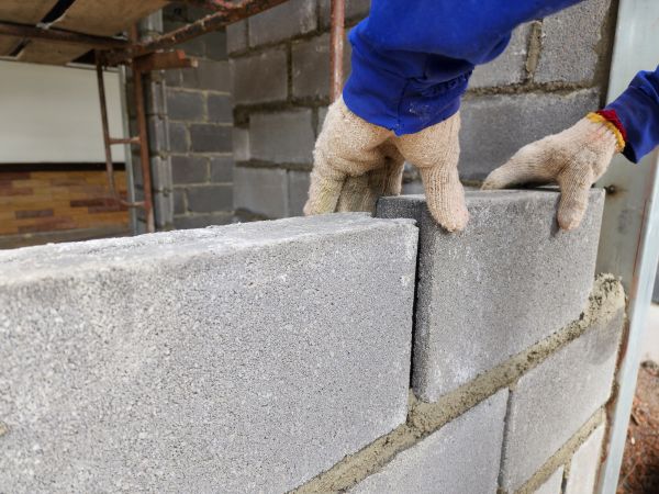 Concrete Block Repair in Warren