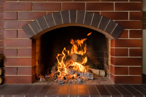 Brick Fireplace Installation in Warren