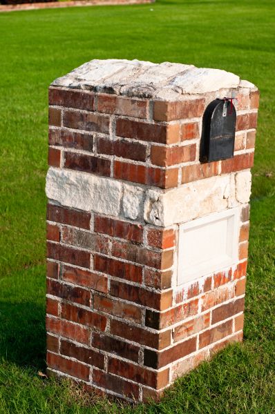Brick Mailbox Installation in Warren