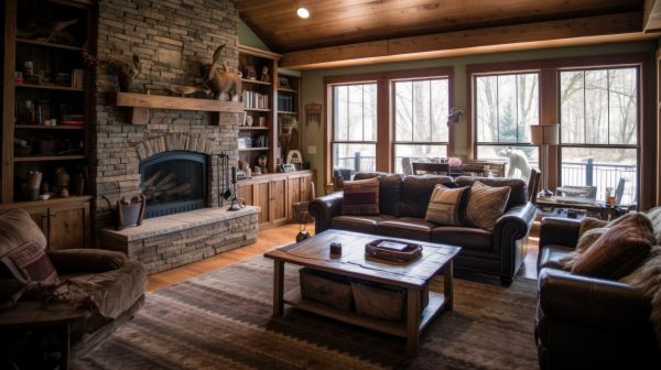Interior Stonework Service in Warren