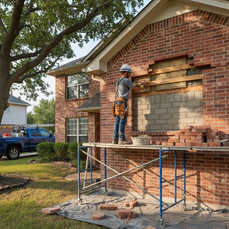 Brick Siding Repair